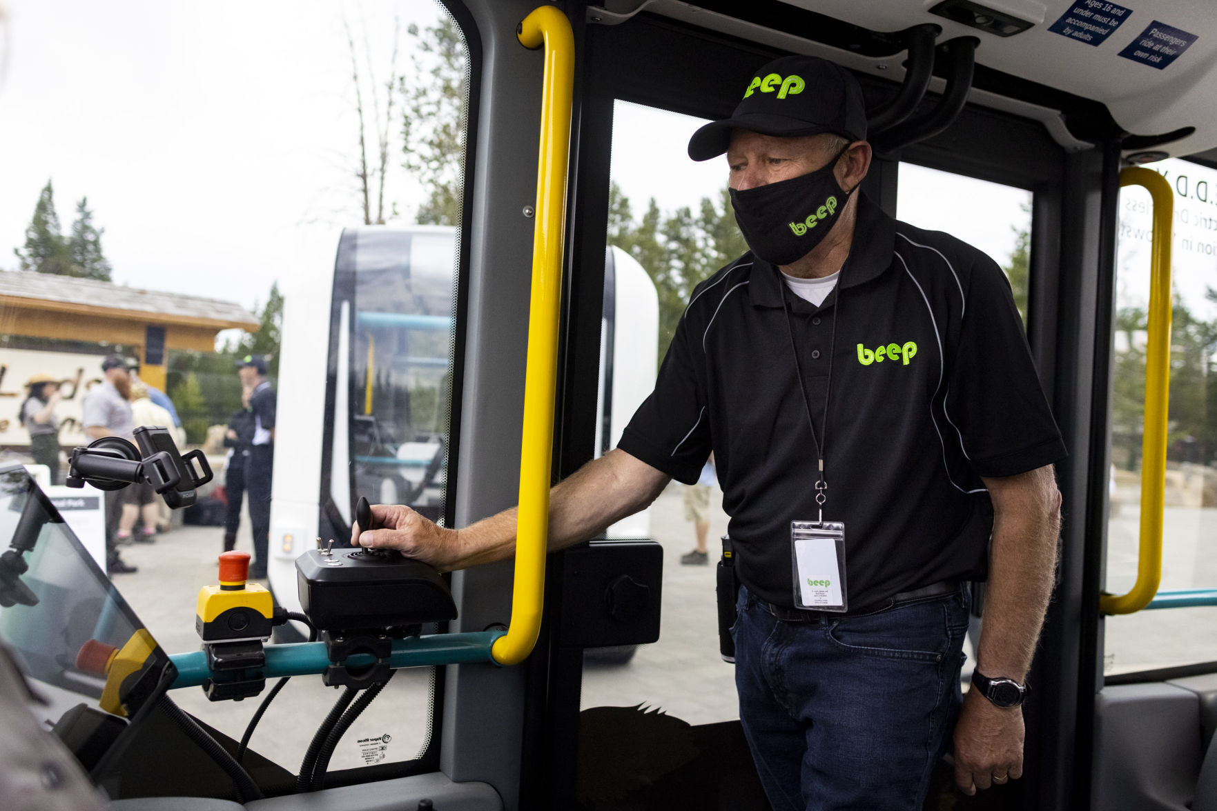 Yellowstone electric automated shuttles